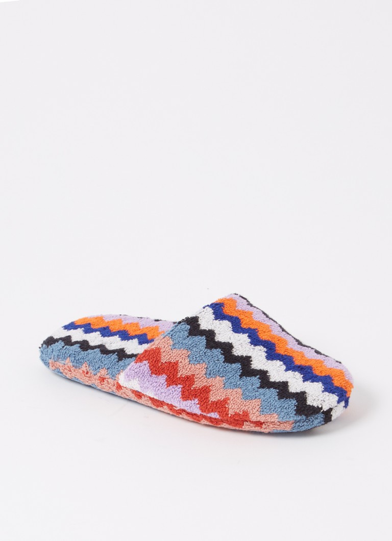 Missoni - Pantoffel met grafische print - Paars