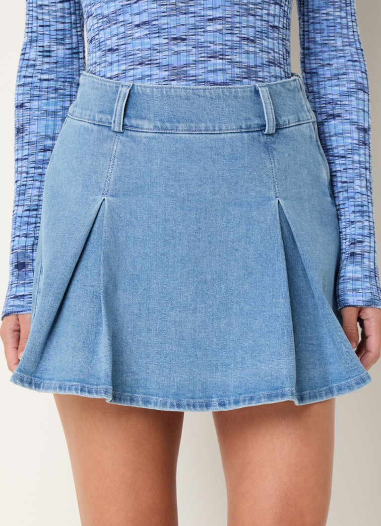 Modström - Mika minirok van denim - Indigo