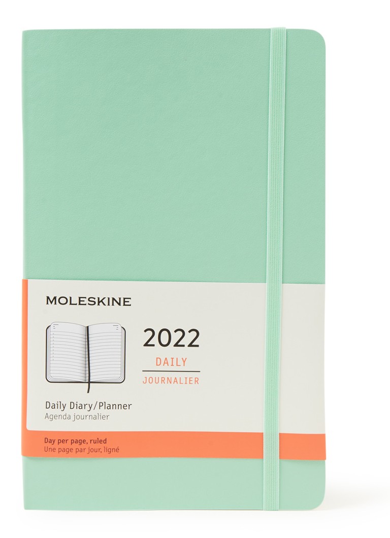 Moleskine - Agenda quotidien 2022 - Menthe