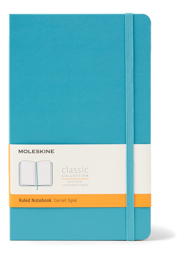 Moleskine - Cahier ligné classique L - Turquoise