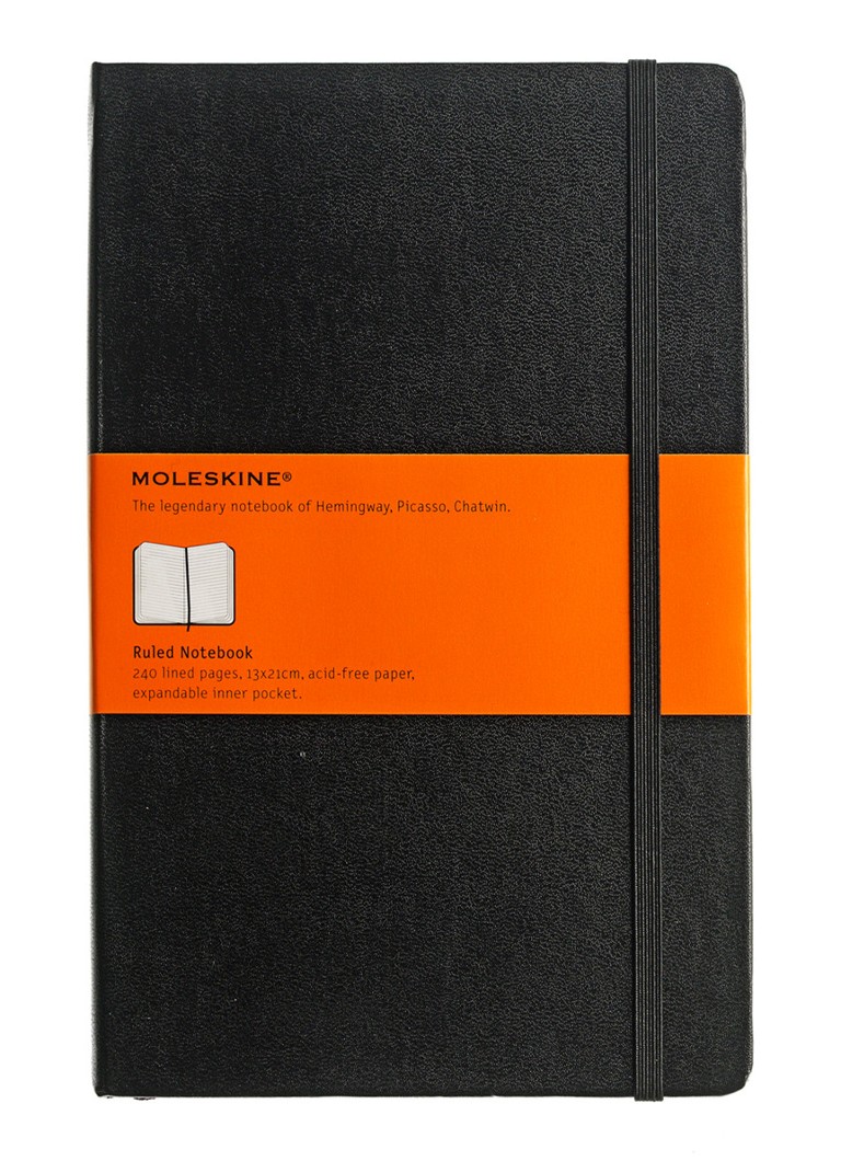 Moleskine - Cahier ligné classique  - Noir