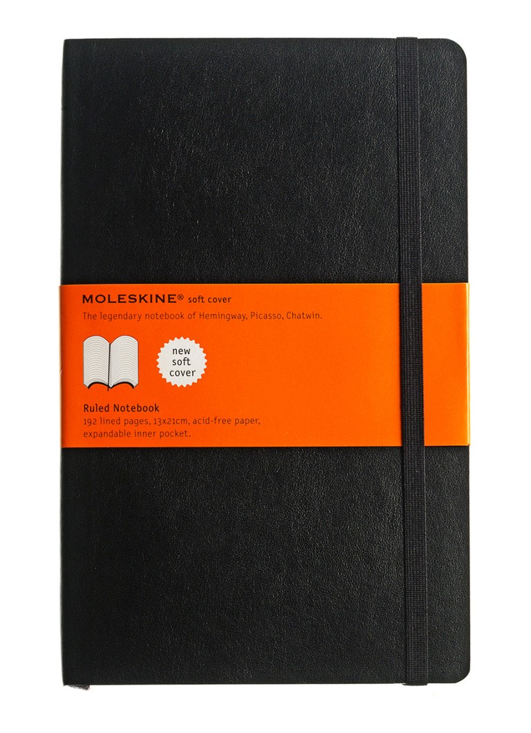 Moleskine - Cahier ligné classique - Noir