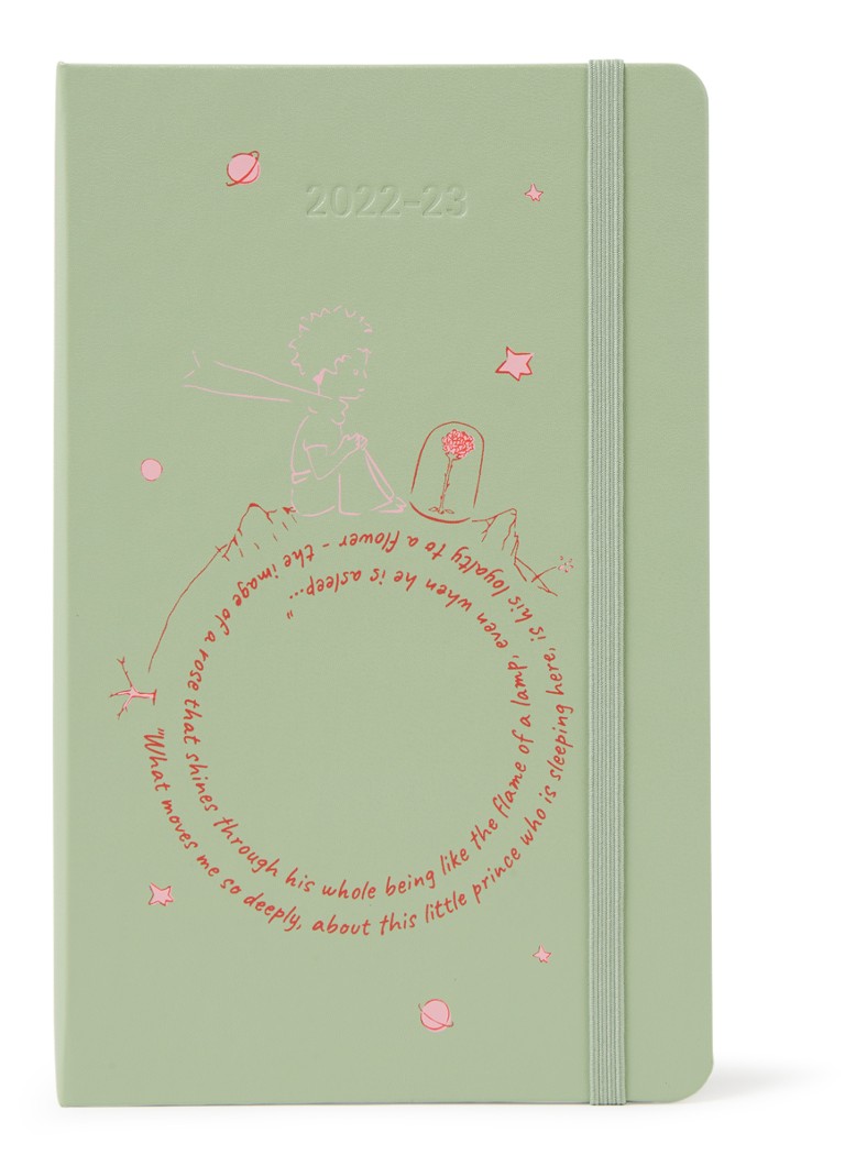 Moleskine Le Petit Prince Weekly agenda 2022 2023 • Mint • deBijenkorf.be