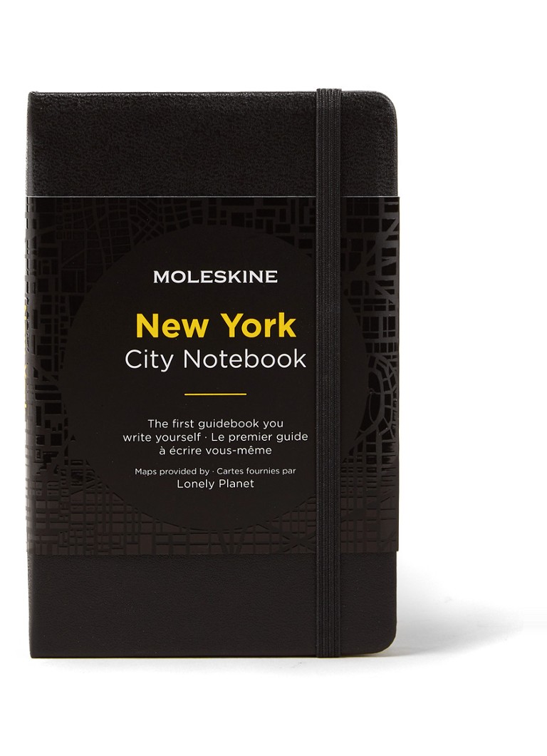 Moleskine - Livre blanc de New York avec carte - Noir