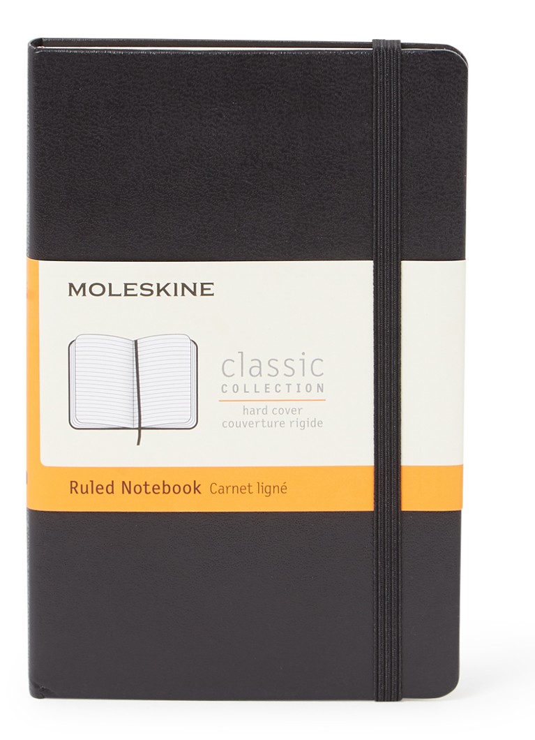 Moleskine - Notebook Pocket Ruled Hard Cov - Zwart