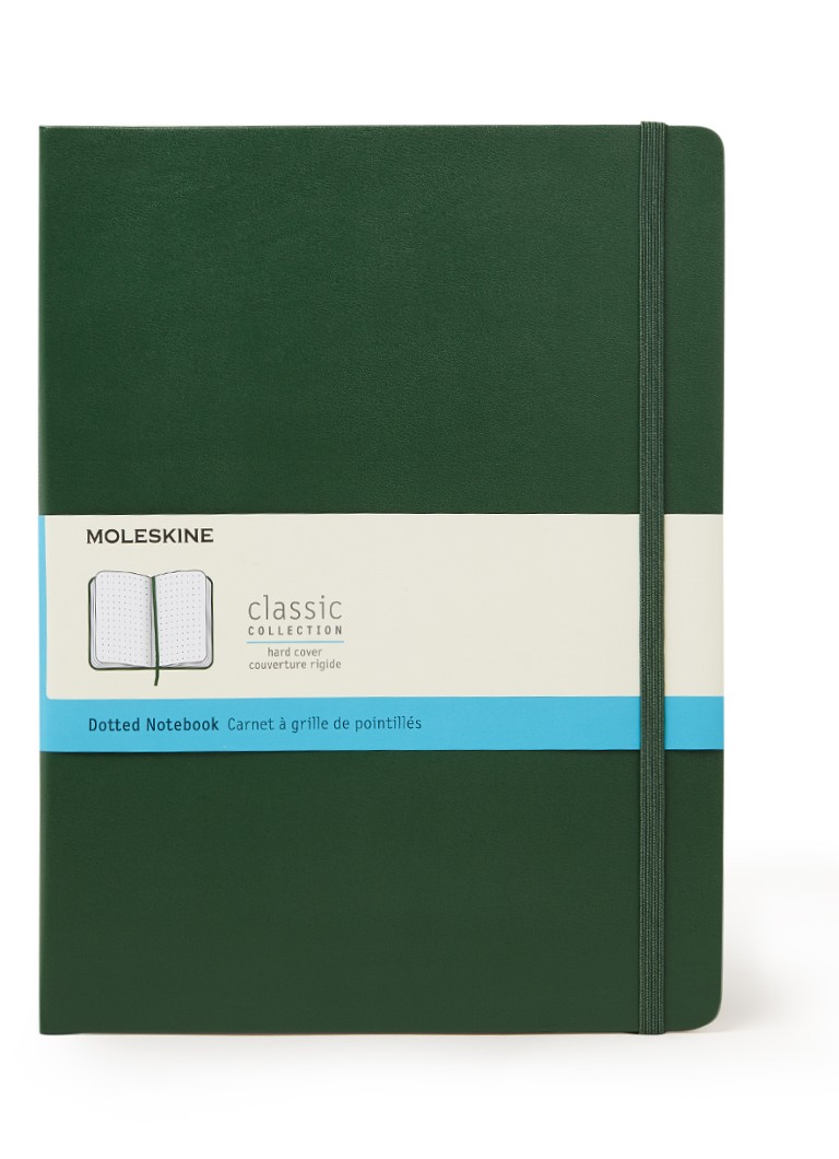 Moleskine - Notebook Xl Dotted Hard Cover - Groen