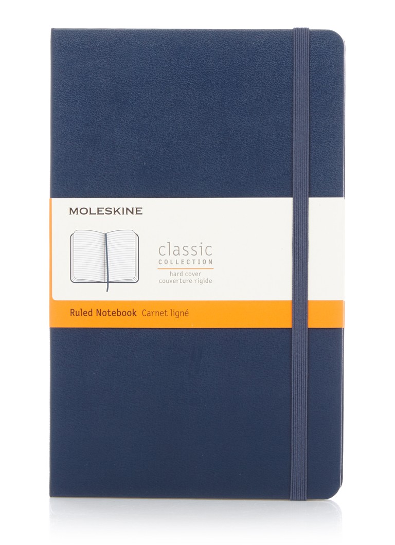 Moleskine - Notitieboek Moleskine Large Li - Donkerblauw
