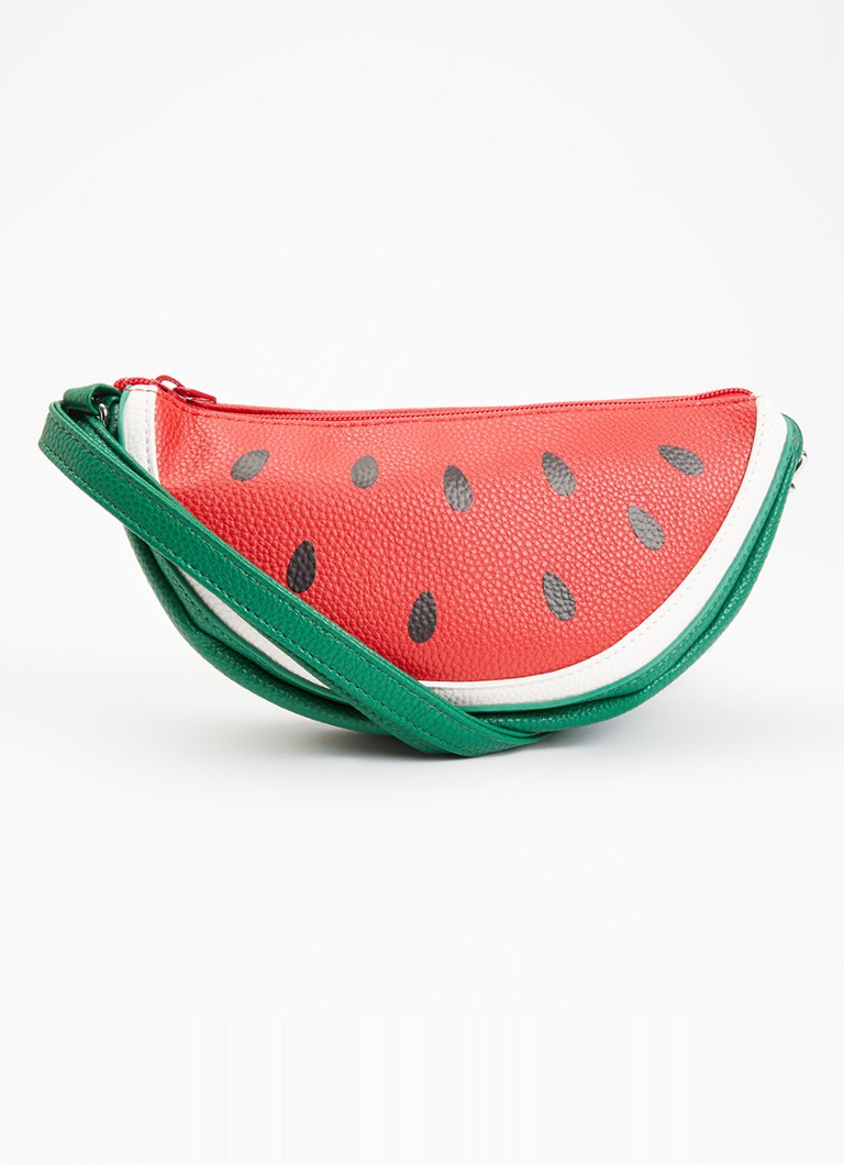 Molo - Watermelon crossbodaytas met verstelbare schouderriem - Rood