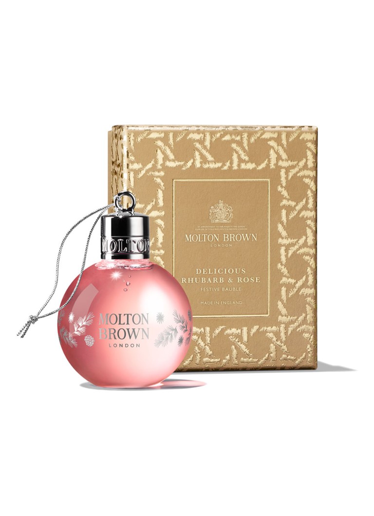 Molton Brown - Delicious Rhubarb & Rose Festive Bauble - Limited Edition douchegel - null