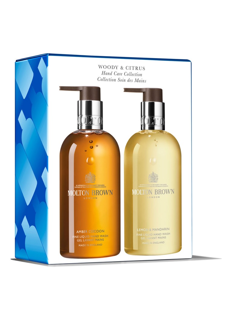 Molton Brown - Woody & Citrus Hand Care Collection - verzorgingsset - null