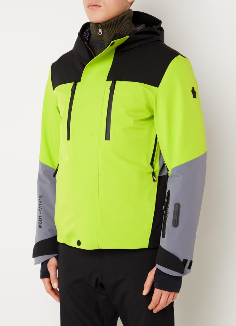 Moncler - Cerniat Tech Fabric softshell skijas met capuchon - Groen