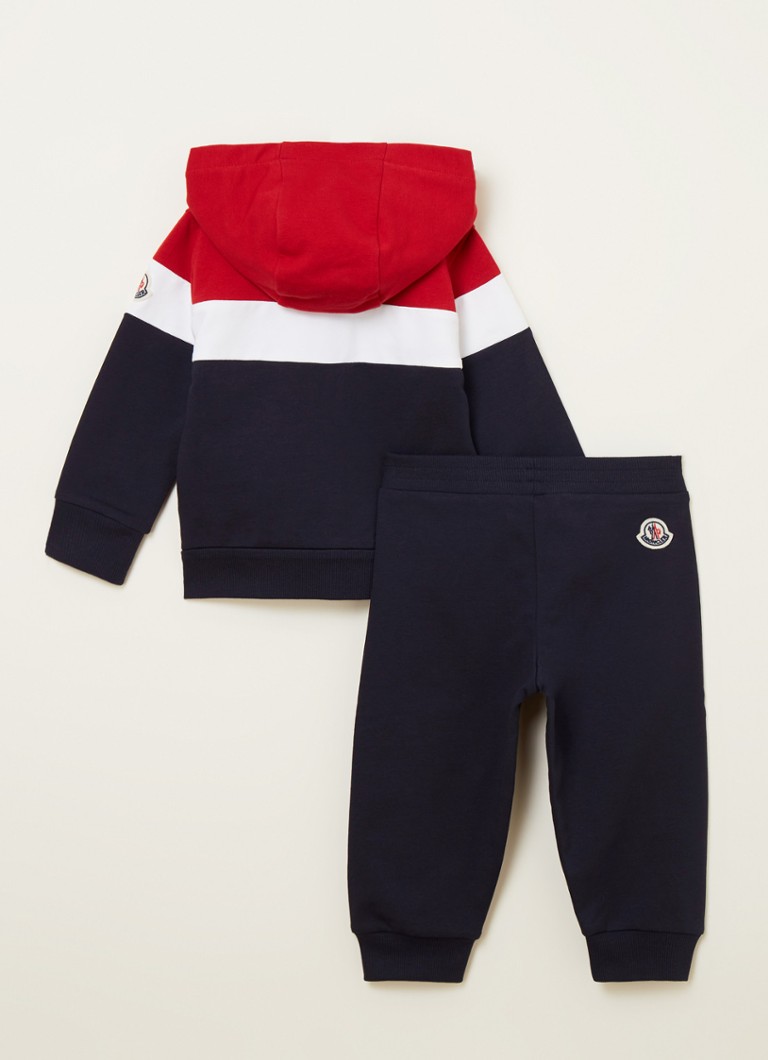 Moncler Ensemble Bebe Avec Pantalon De Survetement Jogging Et Veste Sweat De Bijenkorf