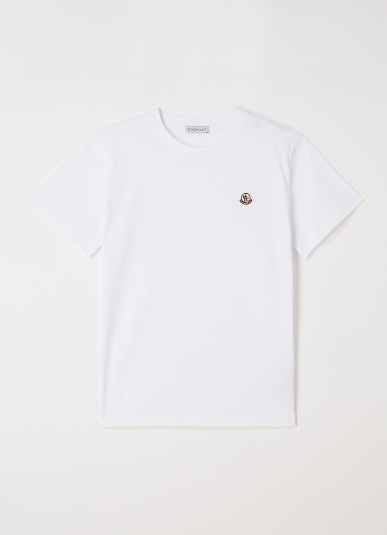 Moncler - T-shirt avec logo - Blanc