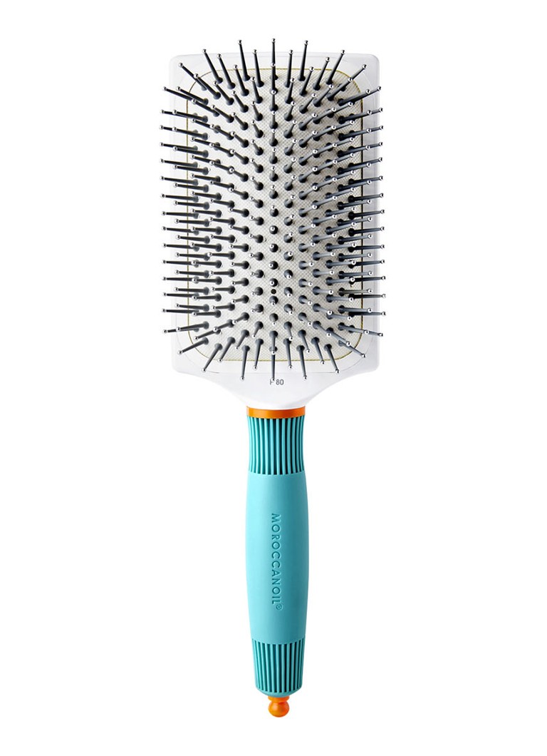 Moroccanoil - Ceramic Paddle Brush - platte föhnborstel - Wit