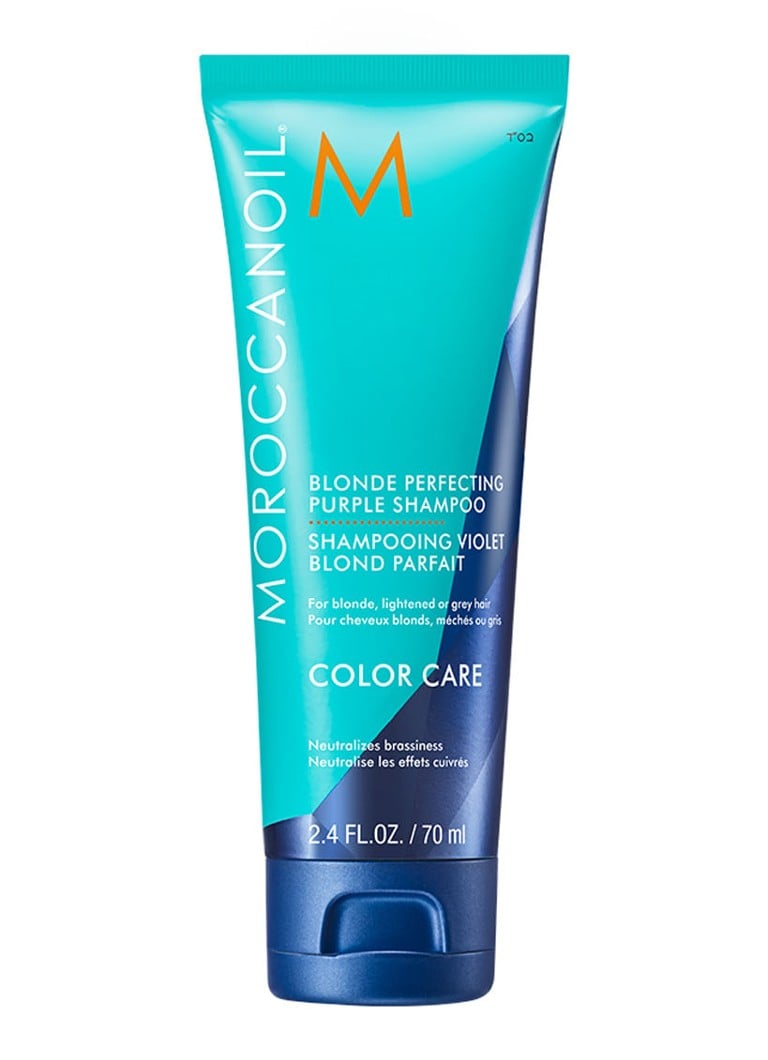 Moroccanoil - Mini Blonde Perfecting Purple Shampoo - travel size - null
