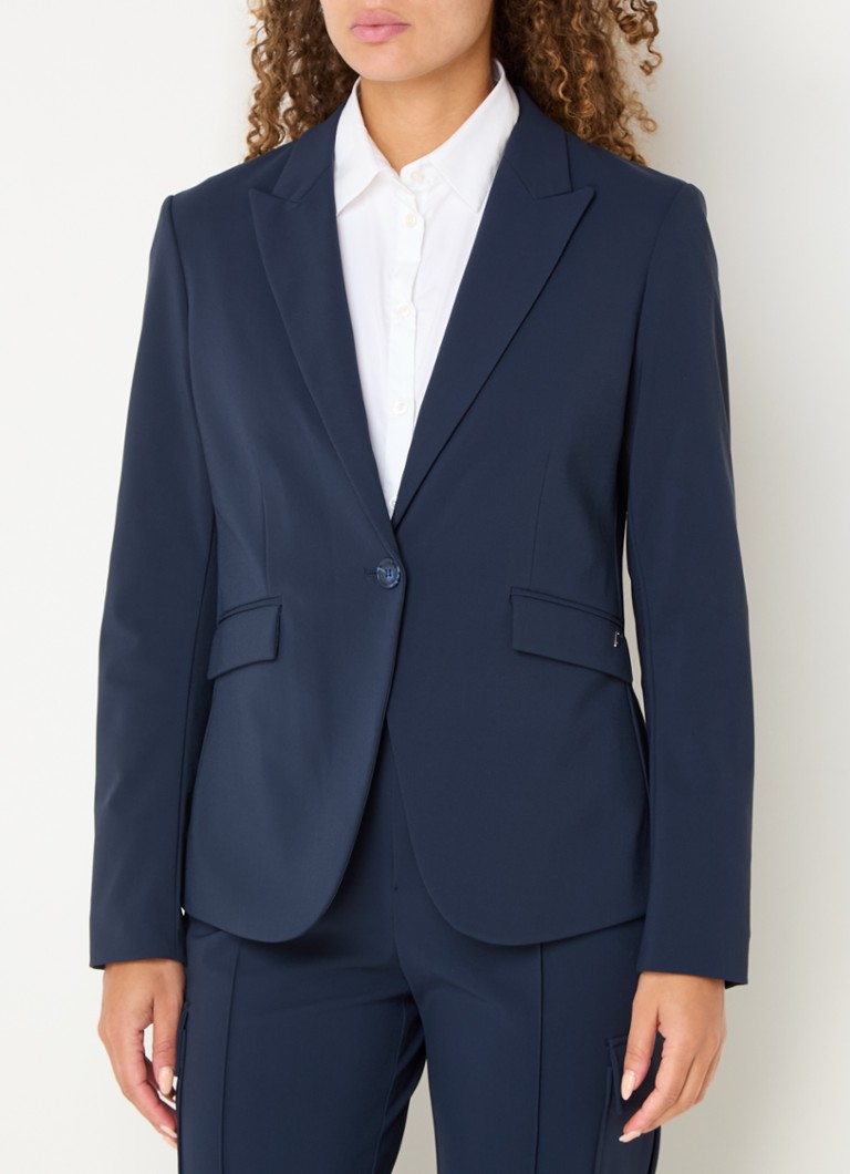 Ladies Blazer Mos Mosh Blazer Indigo Blue MOS MOSH Blazer Mit