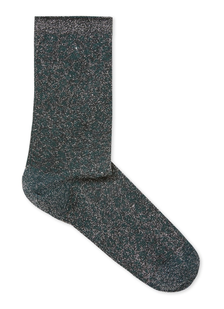 mp Denmark Chaussettes à paillettes Lucia • Vert foncé ...