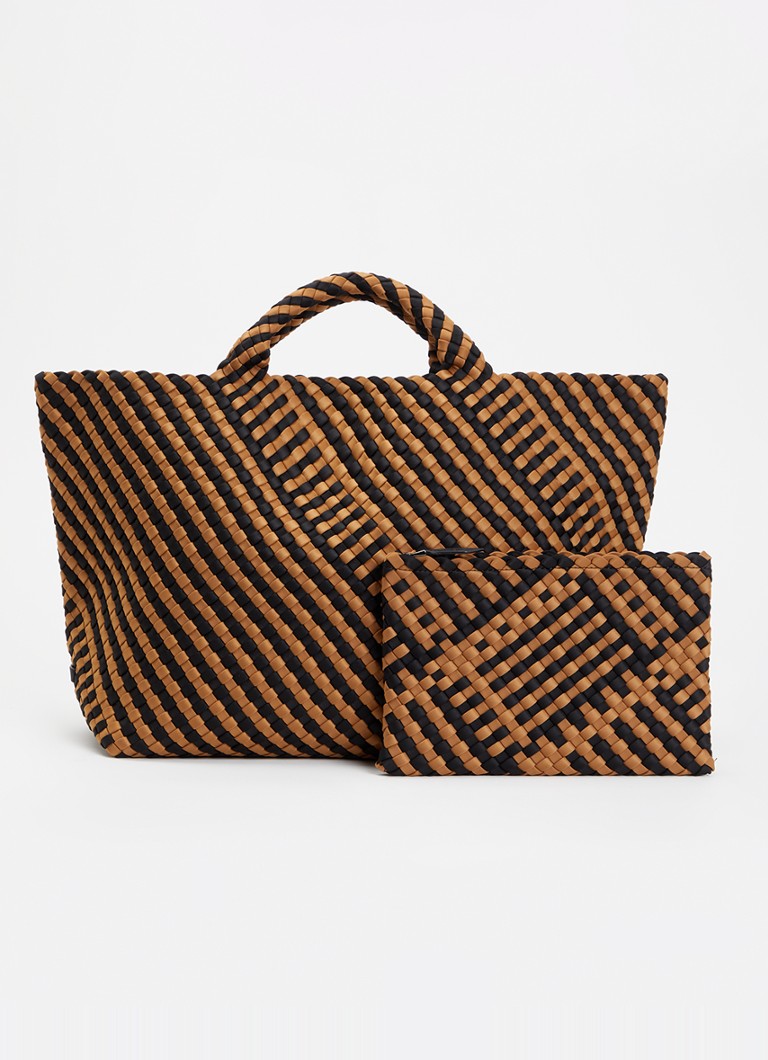 Naghedi - St Barths Large shopper met uitneembare etui - Bruin
