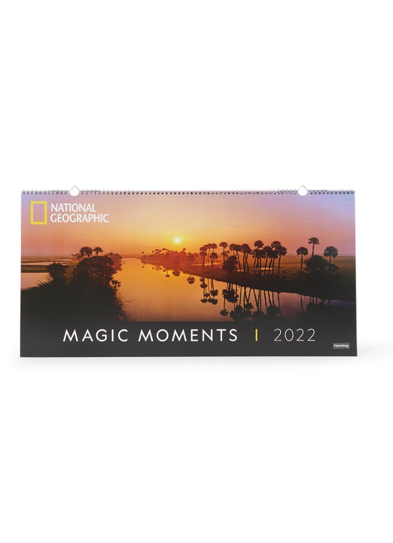 National Geographic - Calendrier Magic Moments 2021 - Bleu