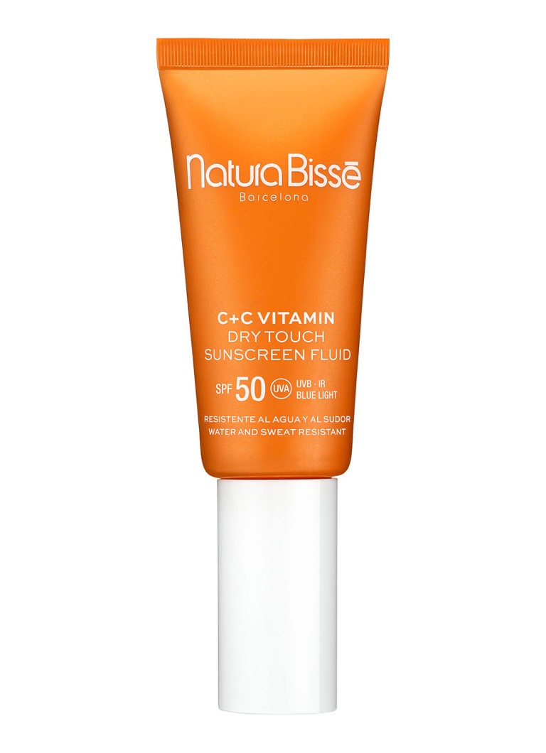 Natura Bissé - C+C Dry Touch Sunscreen Fluid SPF 50 - dagcrème - Beige