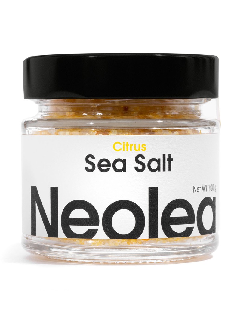 Neolea - Citrus Sea Salt zeezout 100 gram - Geel