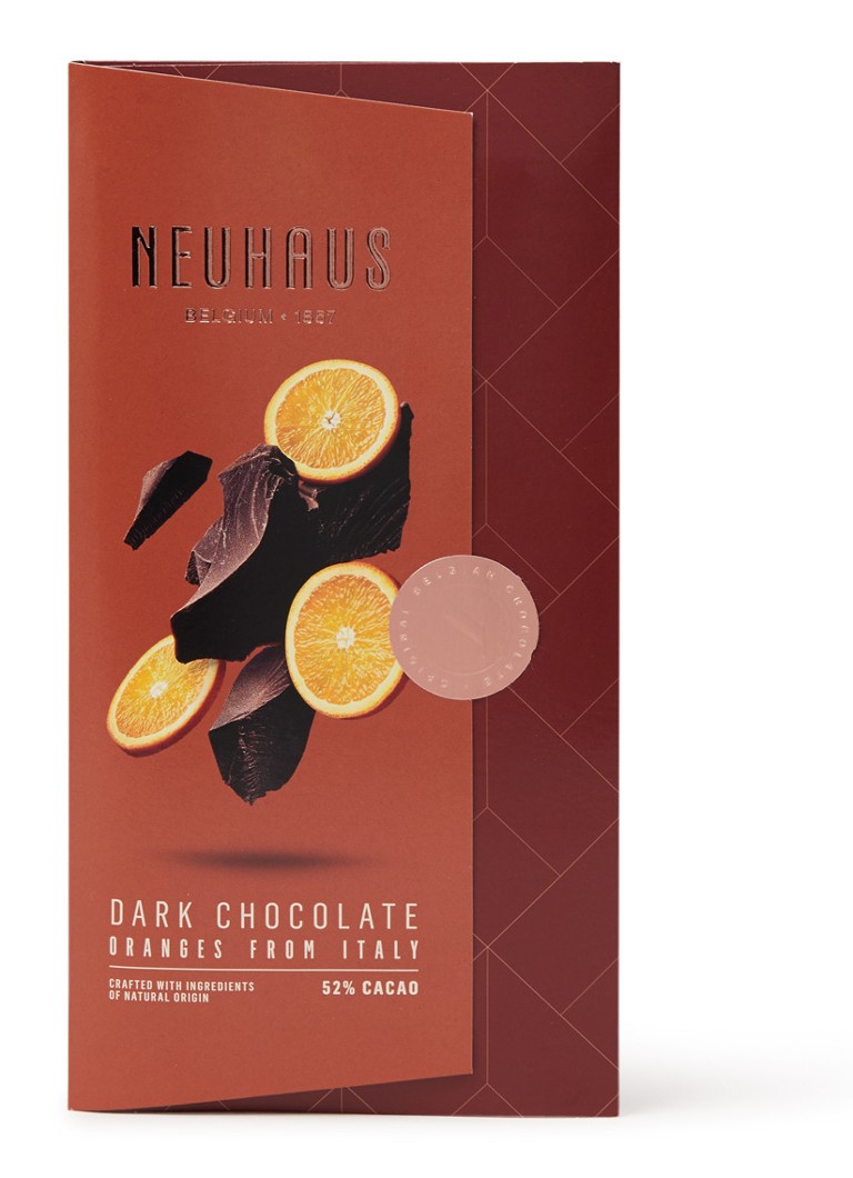 Neuhaus - Dark Chocolate Oranges from Italy chocoladereep 100 gram - null
