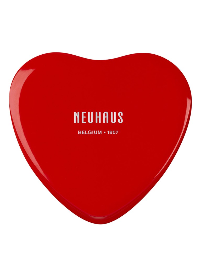 Neuhaus - Red Metal Heart chocolade bonbons 10 stuks - null