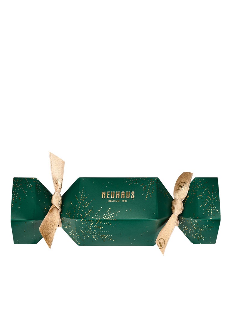 Neuhaus - Small green cracker chocolade bonbons 8 stuks  - Groen
