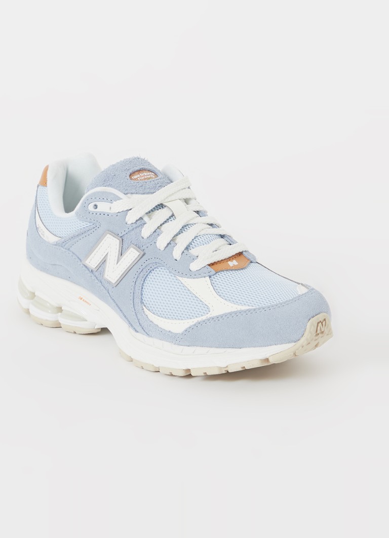 New Balance 2002R sneaker van suède met mesh details