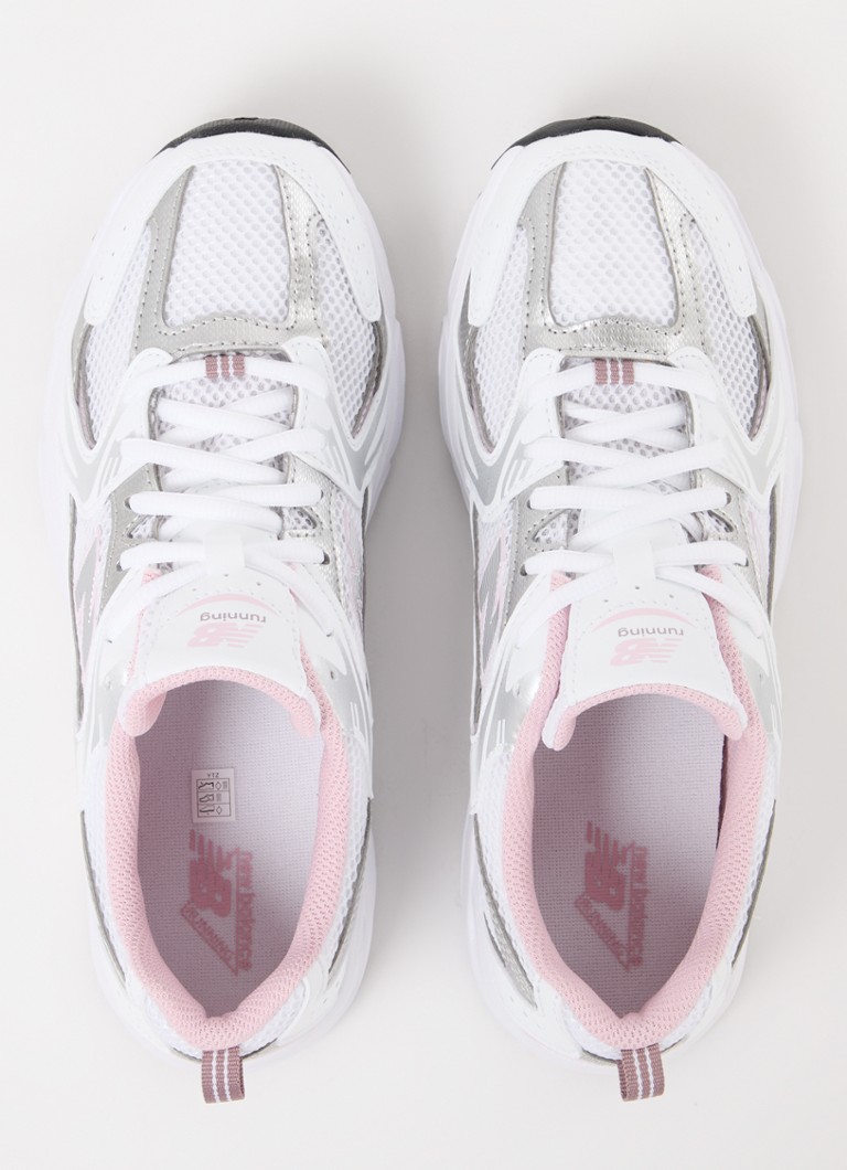 New Balance 530 sneaker met mesh details • Lichtroze •