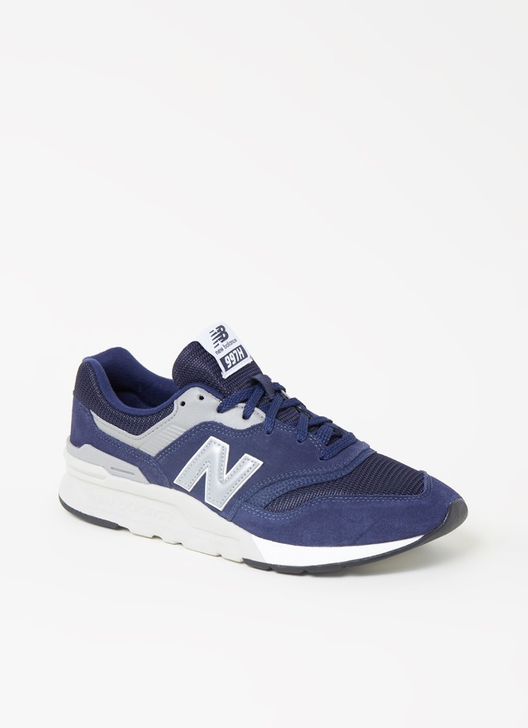 New Balance - Sneaker 997 avec détails en daim - Bleu foncé