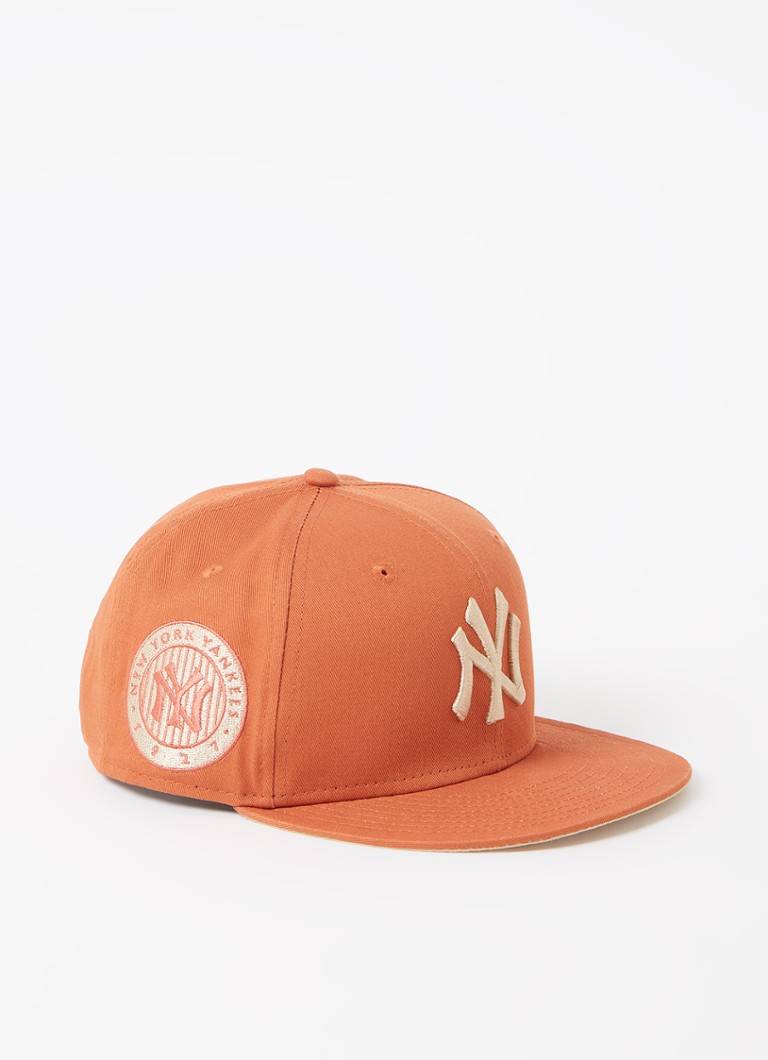 Hedendaags Negende af hebben New Era Pet met New York Yankees borduring • Oranjerood • deBijenkorf.be