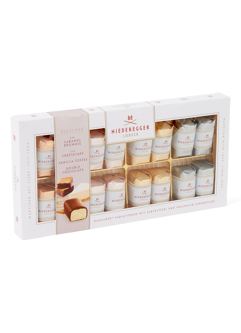 Niederegger - Klassieker Pralines chocolade bonbons 16 stuks - null