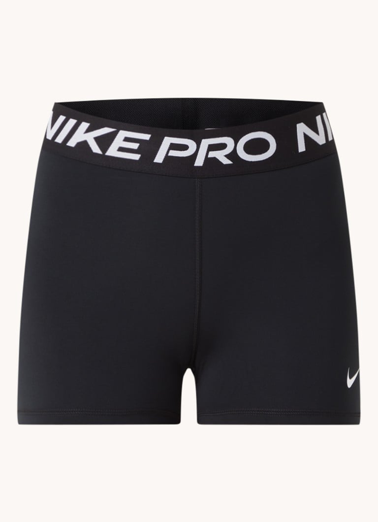 Nike Pro 365 mid waist skinny fit trainingsshorts • Zwart • deBijenkorf.be