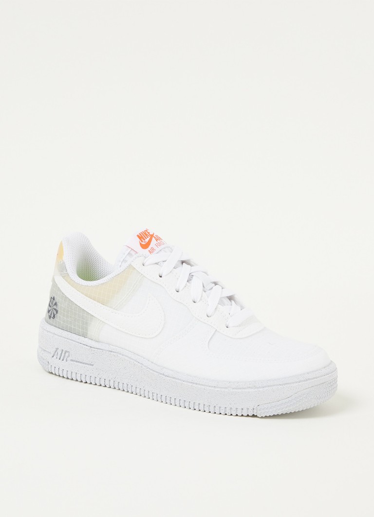 Nike - Sneaker Air Force 1 Crater avec logo - Blanc