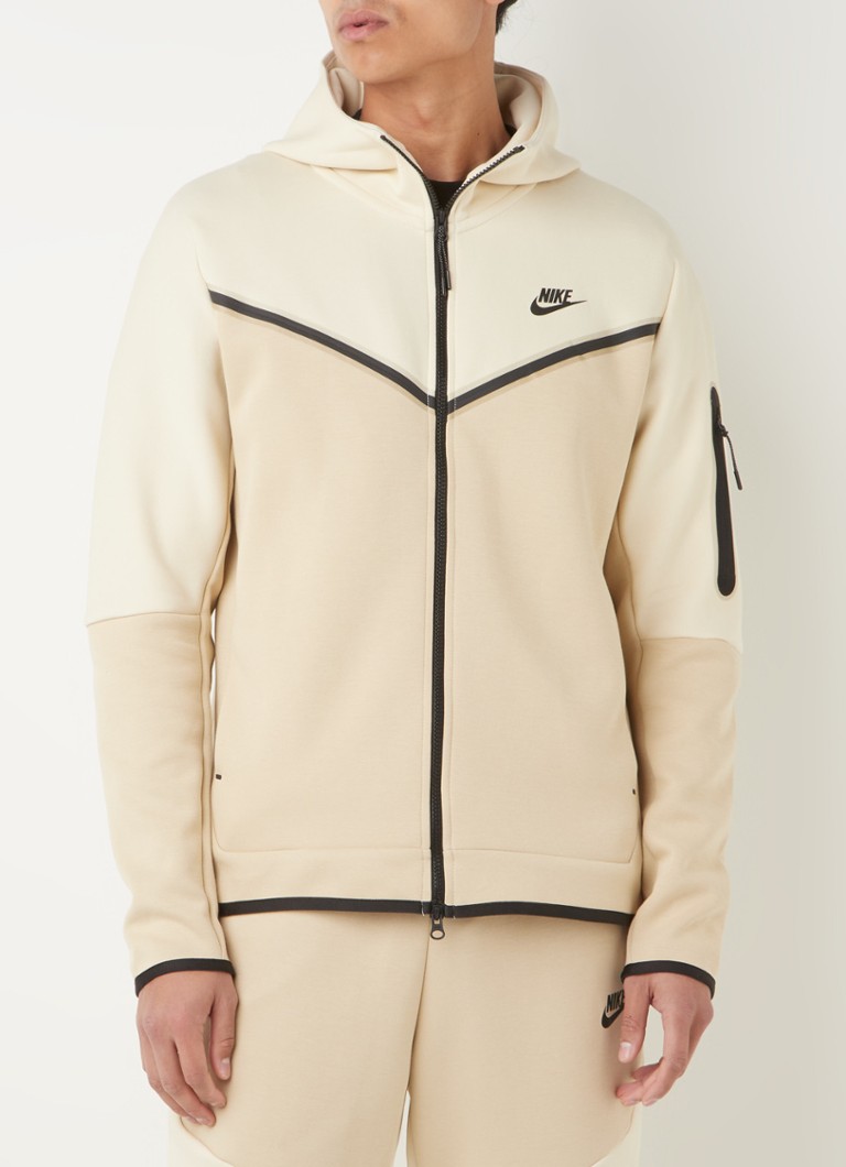 Nike Veste de survêtement Tech Fleece avec capuche • Jaune vanille • de