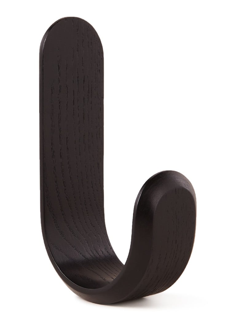 Normann Copenhagen - Curve Hook wandhaak 18 cm - Zwart