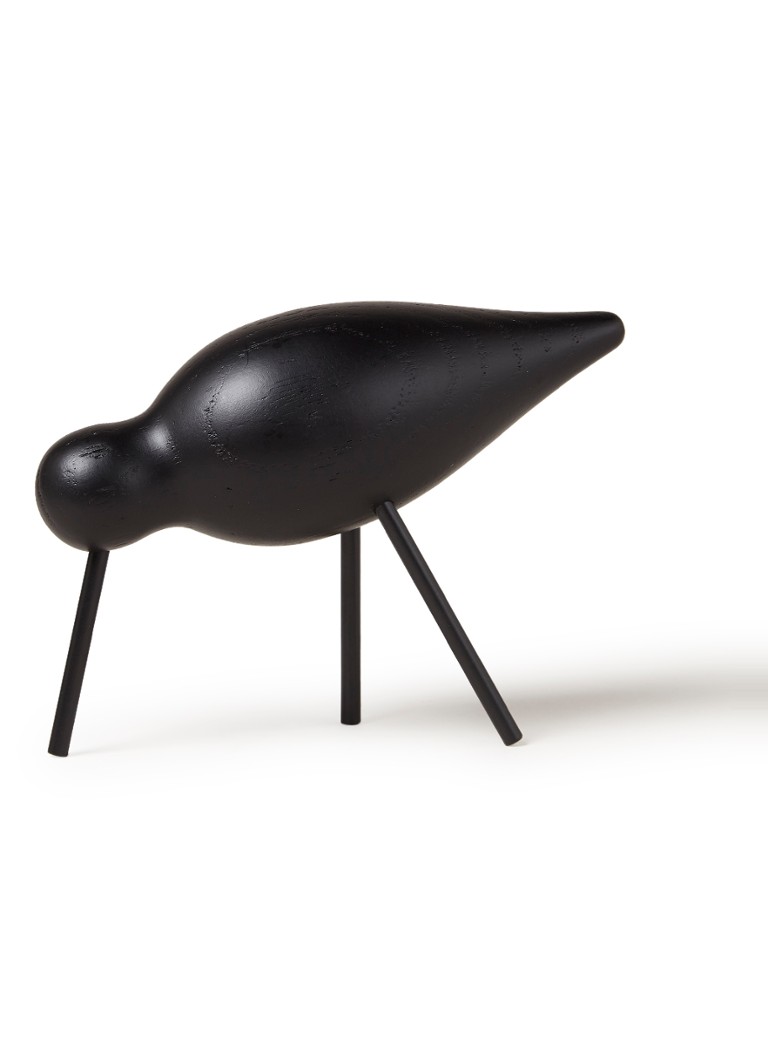 Normann Copenhagen - Shorebird 11 cm  - Zwart