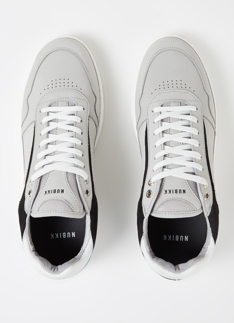 Cliff Nubikk Sneakers Heren Zwart Beige NUBIKK Sneakers CLIFF CANE