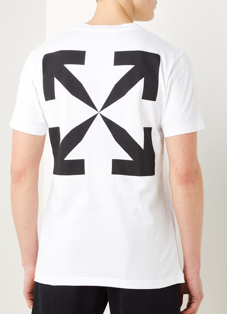 tempo radar herinneringen Off-White Mona Lisa T-shirt met front- and backprint • Wit • deBijenkorf.be