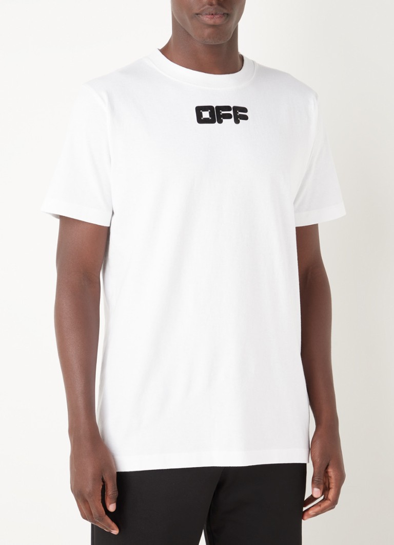 Off-White - T-shirt Arrows avec imprimé devant et dans le dos - Blanc