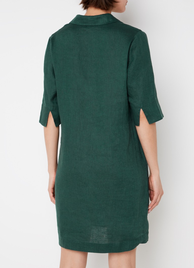OPUS Wenga mini tuniekjurk van linnen