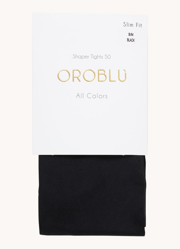 Oroblu - All Colors corrigerende panty in 50 denier - Zwart