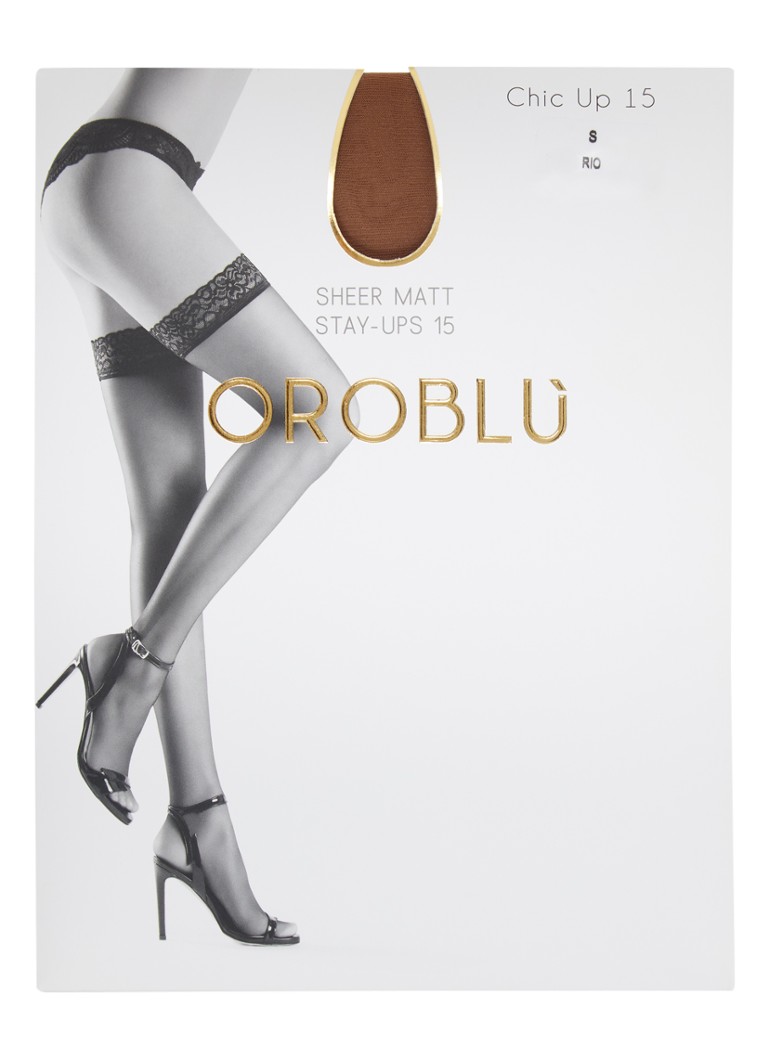 Oroblu - Baskets chics à 15 deniers  - Taupe clair