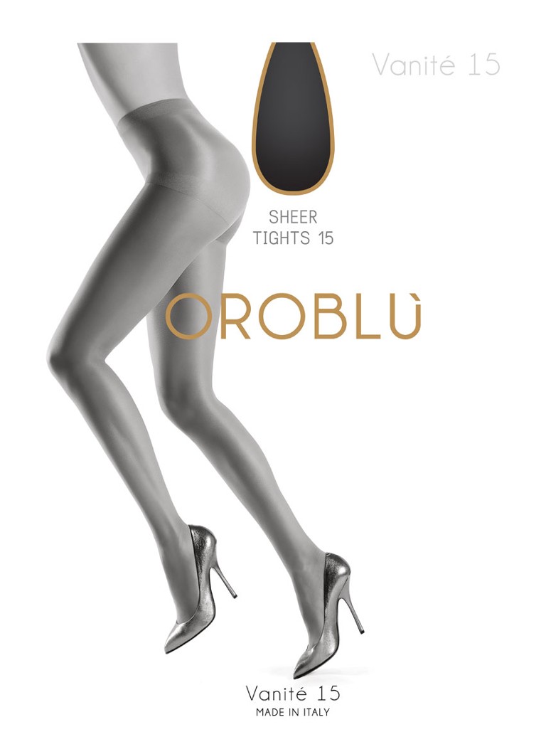 Oroblu - Vanité panty in 15 denier - Hazelnootbruin