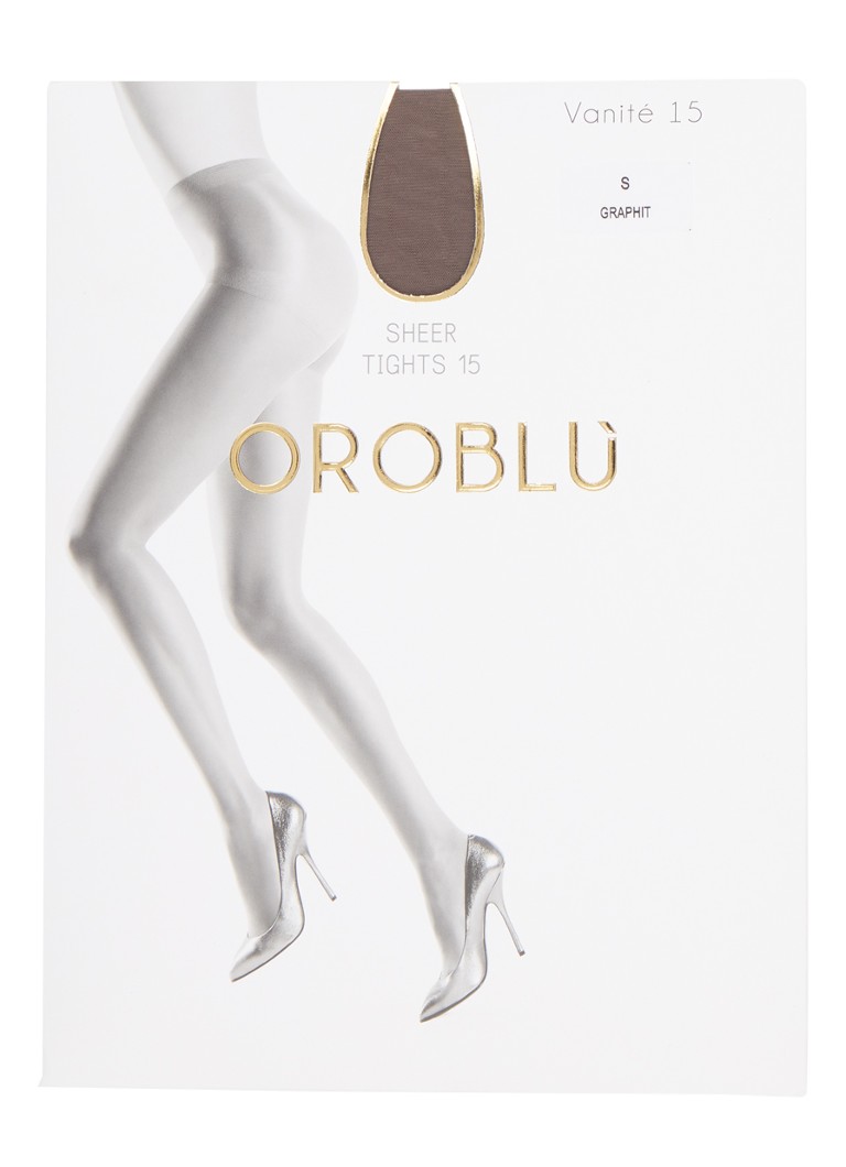 Oroblu - Vanité panty in 15 denier - Grijs