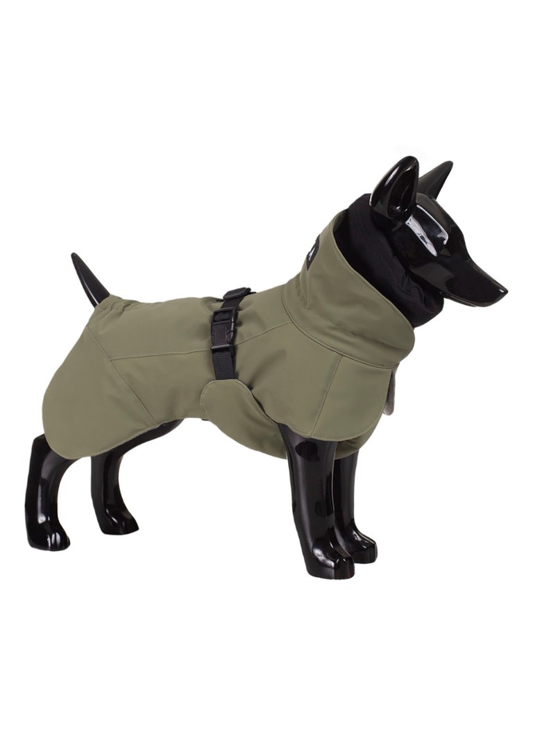 PAIKKA - Visibility Winter Jacket gewatteerde jas voor hond met reflectie - Groen