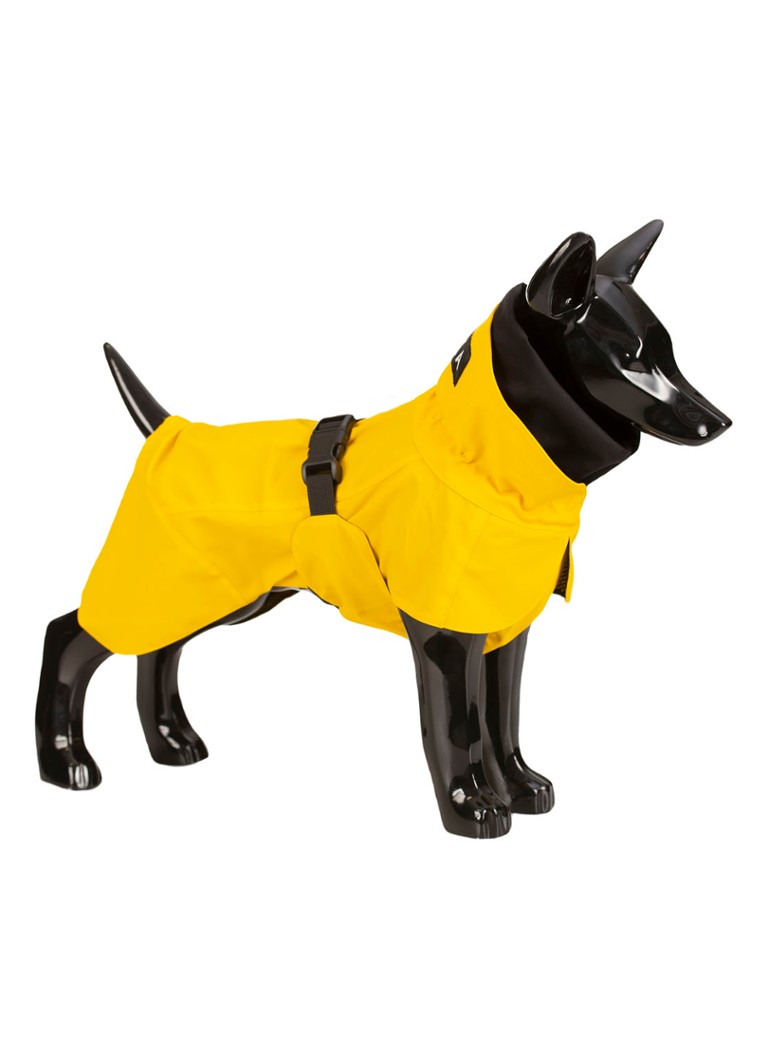 PAIKKA - Visiblity Raincoat Lite regenjas voor honden met reflectie - Geel