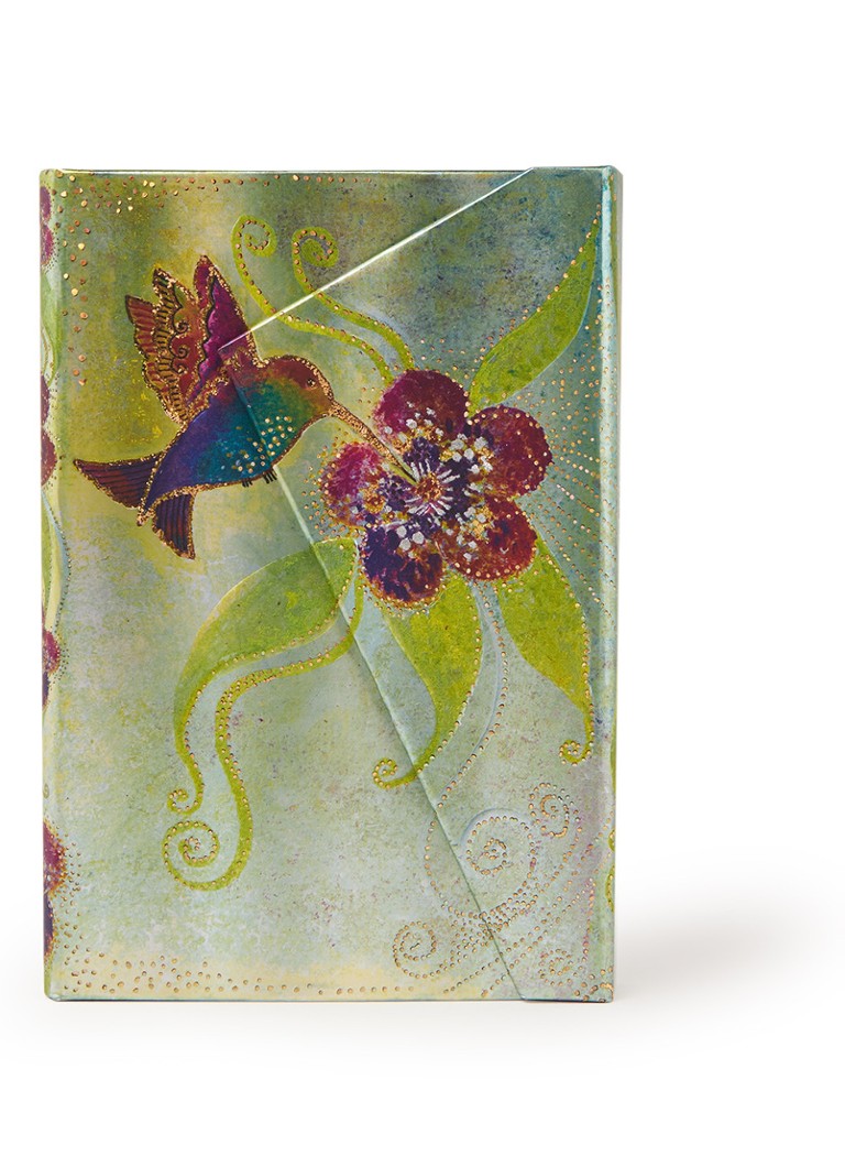 Paperblanks - Cahier ligné Colibri 14 x 10 cm  - Vert