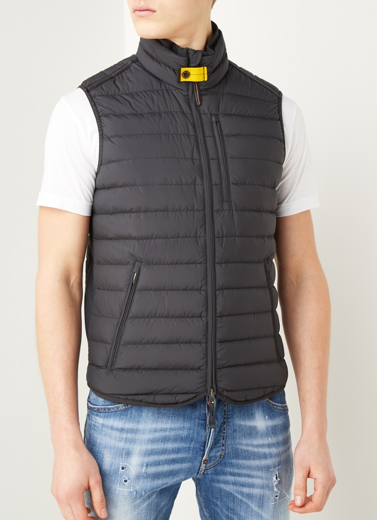 oosten Geplooid Ontaarden Parajumpers Gewatteerde bodywarmer met donsvulling • Zwart • deBijenkorf.be